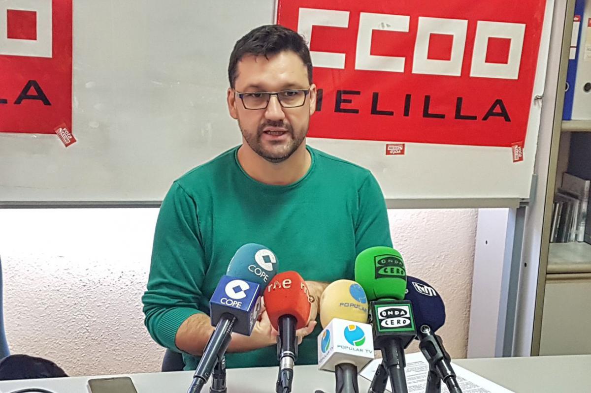 Juan Diego Roman, responsable seccin sindical de Correos